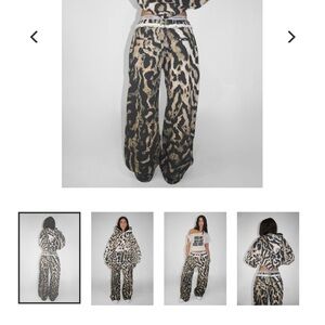 Leopard Print Women's Joggers